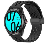 Blueshaweu Cinturino compatibile con Ticwatch Pro 5, magnetico, regolabile, in silicone, per smartwatch Ticwatch Pro 5