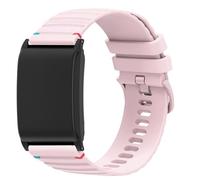 Blueshaweu cinturino compatibile con WHOOP 4.0+Custodia protezione,cinturino di ricambio regolabile in filo intrecciato silicone compatibile per WHOOP 5.0 PEAK,LIFE MG,One,4.0, 3.0 (Rosa)