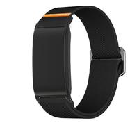 Blueshaweu Cinturino Compatibile con WHOOP 4.0+Custodia protezione - Cinturino Sportivo in Nylon Robusto, Design Intrecciato ad Anello,Compatibile per WHOOP 5.0 PEAK (Nero)