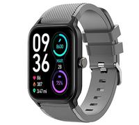 Blueshaweu Cinturino Compatibile per Woneligo 1,8" Smartwatch W13, Silicone Cinturini di Ricambio per Woneligo W13/ IOWODO W13 / TOOBUR IDW13 Smartwatch (grigio)