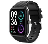 Blueshaweu Cinturino Compatibile per Woneligo 1,8" Smartwatch W13, Silicone Cinturini di Ricambio per Woneligo W13/ IOWODO W13 / TOOBUR IDW13 Smartwatch (nero)