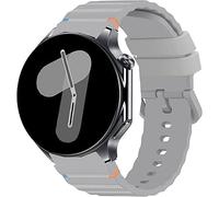 Blueshaweu cinturino compatibile Smartwatch OnePlus Watch 3 43mm,cinturino di ricambio regolabile in filo intrecciato silicone compatibile per OnePlus Watch 3 43mm (Grigio)