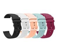 Blueshaweu Cinturino da 18/20/22 mm, compatibile con Hama Smartwatch, cinturino classico in silicone per Hama Smartwatch 8900 1,32"/1,43", 6910,7010,5010,6010,7000,9000,5000,4000, Arion, 18mm