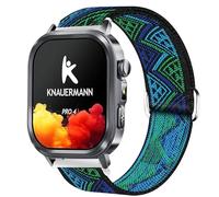 Blueshaweu Cinturino da 18 mm, 20 mm, 22 mm, compatibile con smartwatch Knauermann, morbido ed elastico, cinturino di ricambio compatibile con Knauermann PRO 4 quadrato/rotondo, Lite 4, Pro 4 Mini