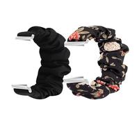 Blueshaweu Cinturino da 18 mm, 20 mm, compatibile con Hama 8900 1,32" / 8900 1,43", morbido elastico per capelli, compatibile con smartwatch Hama 8900, 18 mm, Silicone, Nessuna pietra preziosa