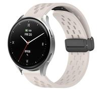 Blueshaweu Cinturino da 18 mm, 20 mm, compatibile con Hama Smartwatch 8900 1,32"/8900 1,43", magnetico, regolabile, traspirante, sportivo, in silicone, compatibile con Hama 8900, 18 mm, silicone