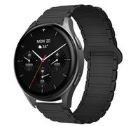 Blueshaweu Cinturino da 18 mm, 20 mm, compatibile con Hama Smartwatch 8900 1,32"/8900 1,43", morbido silicone, completamente magnetico, regolabile, compatibile con smartwatch Hama 8900, 18 mm