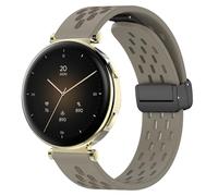 Blueshaweu Cinturino da 18 mm, compatibile con Hama Smartwatch 7000 1,32", magnetico, regolabile, traspirante, in silicone, compatibile con smartwatch Hama 7000, Große, Silicone, Nessuna pietra