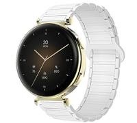 Blueshaweu Cinturino da 18 mm, compatibile con Hama Smartwatch 7000 1,32", morbido silicone, completamente magnetico, regolabile, compatibile con smartwatch Hama 7000, Große, Silicone, Nessuna pietra