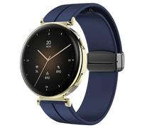 Blueshaweu Cinturino da 18 mm, compatibile con Hama Smartwatch 7000 1,32", morbido silicone Dual Magnetic Regolabile Bracciali Compatibile con Hama 7000 Smartwatch, Große, Silicone, Nessuna pietra