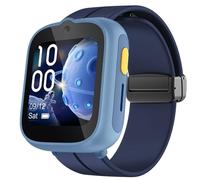 Blueshaweu Cinturino da 18 mm e 20 mm, compatibile con smartwatch TCL MOVETIME MT48 - 4G, in morbido silicone, doppio magnetico, regolabile, compatibile con TCL MOVETIME MT48 / MT46 / MT42, 18mm