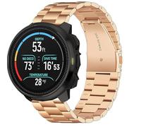 Blueshaweu Cinturino da 20 mm, 22 mm, compatibile con orologio SUUNTO, classico, in acciaio inox, compatibile con SUUNTO Run, Ocean, Race, Race S, Vertical, 9 Peak, 9 Peak Pro, 5 Peak, 3 (oro rosa, 20