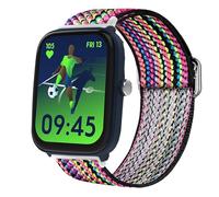 Blueshaweu Cinturino da 20 mm, compatibile con Ice-Watch ICE Smart Junior 2.0, braccialetti in tessuto regolabile, morbido ed elastico, cinturino di ricambio per ICE Smart Junior 2.0, 3.0, 3.0 FM