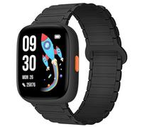 Blueshaweu Cinturino da 22 mm, compatibile con BIGGERFIVE Brave 2, smartwatch per bambini, in morbido silicone, completamente magnetico, regolabile, compatibile con BIGGERFIVE Smartwatch per bambini