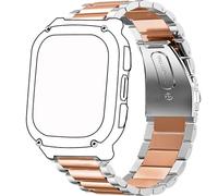 Blueshaweu Cinturino da 22 mm, compatibile con KOSPET TANK M3 1,96''/T3 1,43", classico cinturino in acciaio inox per smartwatch KOSPET TANK M3/T3