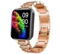 Blueshaweu Cinturino da 22 mm, compatibile con smartwatch RUIMEN D1, cinturino in metallo da donna Priemium in acciaio inox, cinturino per smartwatch RUIMEN D1/H1