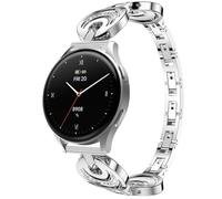 Blueshaweu Cinturino da donna da 18 mm, 20 mm, compatibile con Hama Smartwatch 8900 1,32"/8900 1,43", diamante Premium in acciaio inox, compatibile con Hama 8900, 20mm, Silicone, Nessuna pietra
