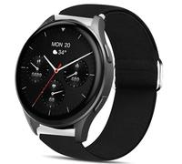 Blueshaweu Cinturino di ricambio compatibile con Hama 8900 1,32"/8900 1,43", in tessuto regolabile, morbido ed elastico, compatibile con Hama 8900, 20mm, Silicone, Nessuna pietra preziosa