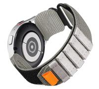 Blueshaweu cinturino è compatibile con Amazfit T-Rex 3,robusto cinturino sportivo in nylon e di un design ad anello intrecciato, per T-Rex 3 48mm,Balance,Bip 5,GTR Mini. (22mm, Cross grigio)