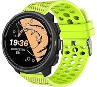 Blueshaweu cinturino è compatibile con SUUNTO Nautic S smartwatch, cinturino in silicone di ricambio 22mm con cinturino sportivo fibbia metallica Compatibile per SUUNTO Nautic S (Verde)