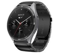 Blueshaweu Cinturino in metallo da 22 mm, compatibile con Hama 7010 (1,43"), 6010 (1,65"), 6910 (1,28"), cinturino in acciaio inox, compatibile con smartwatch Hama 7010/6010/6910, Große, Silicone, Non