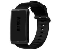 Blueshaweu Cinturino in Silicone Compatibile con Amazfit Helio Strap-sgancio rapido 22mm,Cinturino Classico,Regolabile e Impermeabile e Ultra Comfortevole per Helio Strap (Nero)