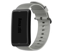 Blueshaweu Cinturino in Silicone Compatibile con Amazfit Helio Strap-sgancio rapido 22mm,Cinturino Classico,Regolabile e Impermeabile e Ultra Comfortevole per Helio Strap (Grigio)