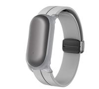 Blueshaweu Cinturino Magnetico in Silicone Morbido Compatibile con PLAUD NotePin Registratore vocale IA - Cinturino Sportivo in Sostitutivo 12mm per NotePin Registratore Vocale IA (Grigio)