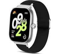 Blueshaweu Cinturino per Redmi Watch 4, cinturino di ricambio elastico intrecciato regolabile Compatibile per Xiaomi Redmi Watch 4 Smartwatch (Nero)