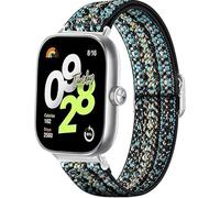 Blueshaweu Cinturino per Redmi Watch 4, cinturino di ricambio elastico intrecciato regolabile Compatibile per Xiaomi Redmi Watch 4 Smartwatch (Bohe Cielo Blu)