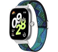 Blueshaweu Cinturino per Redmi Watch 4, cinturino di ricambio elastico intrecciato regolabile Compatibile per Xiaomi Redmi Watch 4 Smartwatch (Blueprint)