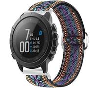 Blueshaweu Cinturino per smartwatch Wahoo ELEMNT Rival, elastico in nylon regolabile, accessorio di ricambio per uomini e donne, compatibile con smartwatch Wahoo ELEMNT Rival