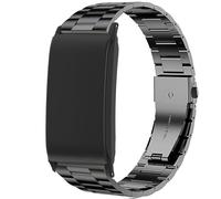 Blueshaweu Cinturino per WHOOP PEAK+Custodia protezione,Cinturino in Acciaio Inossidabile Compatibile con WHOOP 5.0 PEAK, LIFE MG, One, 4.0, 3.0 (Nero)