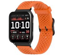 Blueshaweu Cinturino Sportivo Silicone Compatibile con Garmin Smartwatch Venu X1,sgancio rapido 24mm Più recente Cinturino in Silicone Desginato Fibbia in Metallo Compatibile per Venu X1 (Arancione)