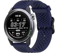Blueshaweu Cinturino Sportivo Silicone Compatibile con Mibro GS Explorer S/Pro 2/Active 2 SmartWatch,22mm, Più recente Cinturino in Silicone Desginato Fibbia in Metallo per Mibro GS (Blu)