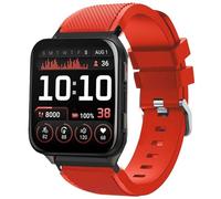 Blueshaweu Cinturino Sportivo Silicone Compatibile per Garmin Smartwatch Venu X1,sgancio rapido 24mm,Ultra Comfortevole,Resistente all'Acqua,morbida silicone Cinturino Compatibile con Venu X1 (Rosso)