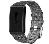 Blueshaweu Classico,Regolabile e Ultra Comfortevole Nylon Cinturino di ricambio Compatibile per Amazfit Helio Strap, cinturino in nylon Compatibile per Helio Strap (Grigio)