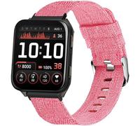 Blueshaweu Classico,Regolabile e Ultra Comfortevole Nylon Cinturino di ricambio Compatibile per Garmin Smartwatch Venu X1, cinturino in nylon Compatibile per Venu X1 (Rosa)