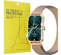 Blueshaweu Compatibile con Blackview Smartwatch Donna R9 Pellicola Protettiva Schermo [6] Copertura completa TPU Trasparente Compatibile con Blackview R9 Smartwatch