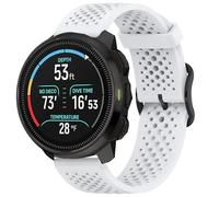 Blueshaweu Compatibile con le bande SUUNTO OCEAN, 20mm, 22mm Cinturino in Silicone Desginato più recente con Fibbia in Metallo Compatibile con SUUNTO OCEAN,9 PEAK ect Smartwatch (bianco, 22mm)