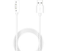Blueshaweu Compatibile con TCL MOVETIME MT48 Caricabatterie, Cavo Dock di Ricarica USB Compatibile con TCL MOVETIME MT48 Smart Watch (Bianco)