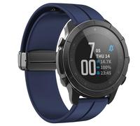 Blueshaweu Compatibile con Wahoo ELEMNT Rival Smartwatch,Sport Silicone Replacment Cinturino con chiusura magnetica compatibile con Wahoo ELEMNT Rival Smart Watch