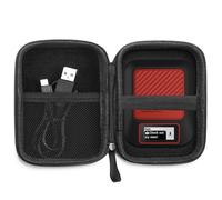 Blueshaweu Custodia compatibile con Garmin inReach Messenger/Messenger Plus, custodia protettiva con spazio per cavo USB e supporto, in EVA antiurto e leggera (nero)