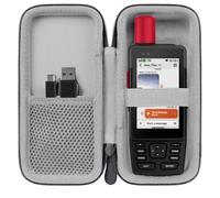 Blueshaweu Custodia GPS compatibile con Garmin GPSMAP H1i Plus - Custodia protettiva con spazio per auricolari, cavo USB e scheda di memoria - Compatibile con Garmin GPSMAP H1i Plus (nero)