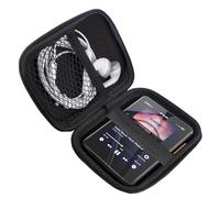 Blueshaweu Custodia per lettore MP3 compatibile con HiBy R3 II Digital Audio Player - Custodia con spazio per auricolari, cavo USB e scheda di memoria - Compatibile con HiBy R3 II (nero)