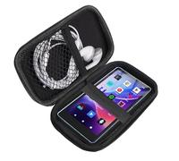 Blueshaweu Custodia per lettore MP3 compatibile con lettore MP3 PINHUI da 4,5 pollici, con spazio per auricolari, cavo USB e scheda di memoria, compatibile con PINHUI 4,5" MP3 (nero)