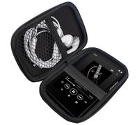 Blueshaweu Custodia per lettore MP3 compatibile con Sony Walkman NW-A306 - Custodia con spazio per auricolari, cavo USB e scheda di memoria - Compatibile con Sony Walkman NW-A306 (nero)