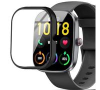 Blueshaweu Custodia per smartwatch T70 1.91", flessibile TPU protezione completa con pellicola protettiva antigraffio Custodia compatibile con Kuizil/Csasan/WeurGhy T70 (nero)