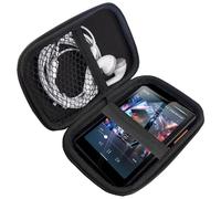 Blueshaweu Custodia protettiva Blueshaweu compatibile con HiBy R4, valigia da viaggio e custodia rigida compatibile con il lettore MP3 MP4 HiBy R4 da 4,7 pollici. (Nero)