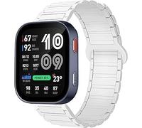 Blueshaweu il cinturinio compatibile con Amazfit Smartwatch Bip Max 50mm 2,07", 22mm Magnetic Silicone Sport Forte Cinturino Magnetico Compatibile con Amazfit Bip Max 50mm 2,07"